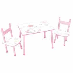 Table avec chaises licorne