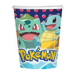 Pokemon - 8 gobelets 250ml 