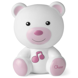 Veilleuse musicale dreamlight ours rose