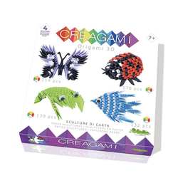 Origami 3D 4 animaux 555 pcs