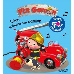 Léon prépare son camion