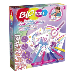 Licornes pailletées Blopens