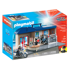 5689 - Playmobil City Action - Le Commissariat de Police Transportable