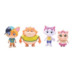 4 figurines 44 Chats
