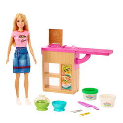 Coffret poupée Barbie atelier de pâtes