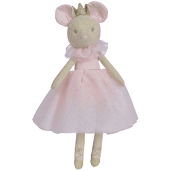 Peluche ballerine Souris rose