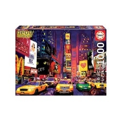 Puzzle 1000 pièces – Times Square, New York « Néon »