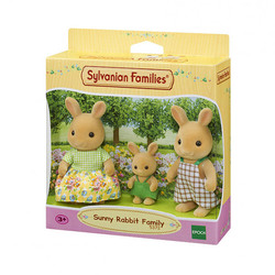 Sylvanian Families - 5372 - La famille lapin caramel