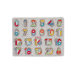 Puzzle Chiffres En Bois éducatif – Pour Tout-petits Et Enfants – Apprentissage Des Nombres Et Maths