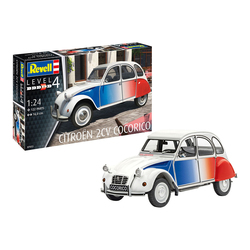 Maquette voiture Citroën 2 CV Cocorico 