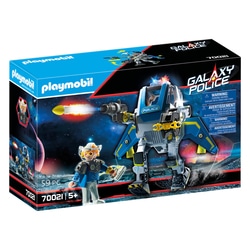 70021 - Playmobil Galaxy Police - Robot et policier de l'espace