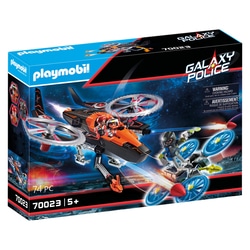 70023 - Playmobil Galaxy Space - Hélicoptère et pirates de l'espace