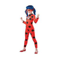 Déguisement Miraculous Ladybug 5/6 ans avec peluche Tikki