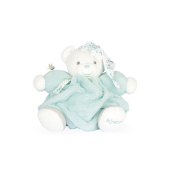 Doudou Petit patapouf ourson vert - 25 cm