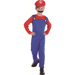 Déguisement Super Runner - Mario Taille M 120-130 cm - 7/8 ans
