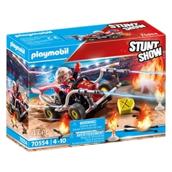 70554 - Playmobil Stuntshow - Véhicule et pompier