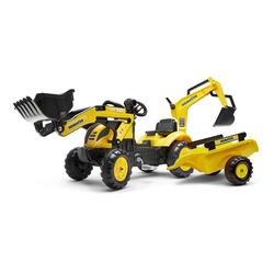 Tractopelle excavatrice Komatsu 