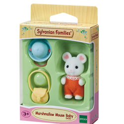 Sylvanian Families - 5408 - Le bébé souris Marshmallow