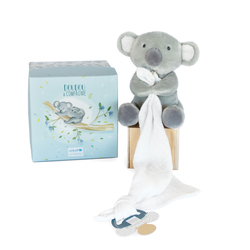 Doudou attache-sucette Koala