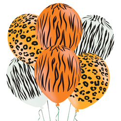 6 ballons Jungle