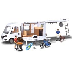 Camping-car Hymer et figurines