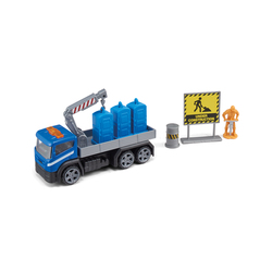 Camion poubelle de tri sélectif