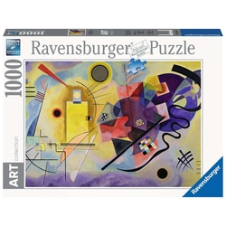 Puzzle 1000 pièces Collection Art - Jaune rouge bleu