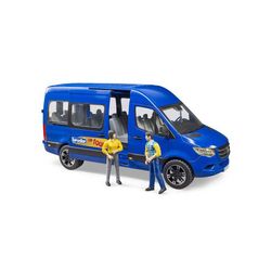 Camion de transport Mercedes Benz Sprinter avec personnages