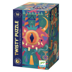 Puzzle 50 pièces la fête des monstres