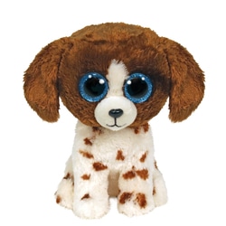 Peluche Puffies Mandarin le chien 9 cm TY : King Jouet, Mini peluches TY -  Peluches
