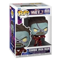 Figurine Iron Man Zombie - Disney What If ? - Funko Pop - n°944