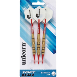 3 fléchettes ailettes Soft
