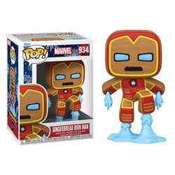 Figurine Marvel Gingerbread Iron Man - Funko Pop - n°934