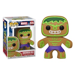 Figurine Marvel Gingerbread Hulk - Funko Pop - n°935