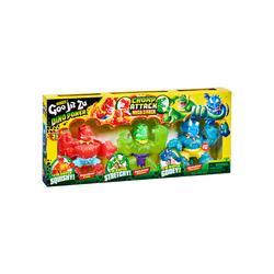 Pack 3 figurines Goo Jit Zu Dino Moose Toys : King Jouet Suisse