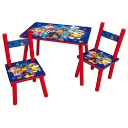 Table pour enfant avec 2 chaises - Pat Patrouille