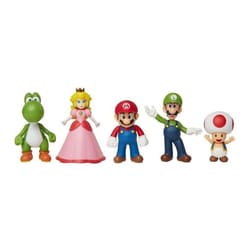 Coffret 5 figurines Mario 6 cm