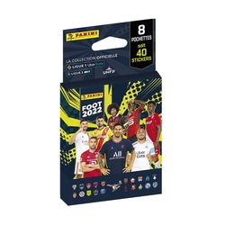 Stickers Foot Ligue 1 2021-22 - Blister de 8 pochettes