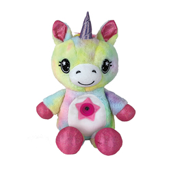 Peluche Star Belly Licorne multicolore