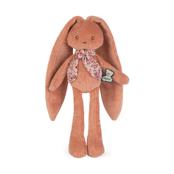 Doudou Lapinoo Pantin lapin terracotta 35 cm