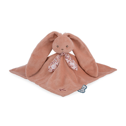 Doudou lapin carré - Lapinoo terracotta 30 cm