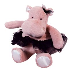 Doudou Hippo tutu rose