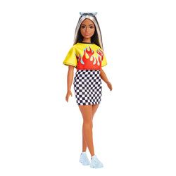 Poupée Barbie Fashionista Top Flammes