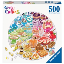 Puzzle rond 500 pièces - Desserts