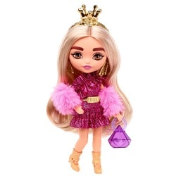 Poupée Barbie Extra Mini robe à paillettes