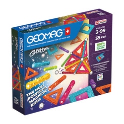 Geomag Glitter - Ecofriendly 35 pièces