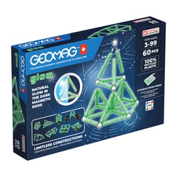 Geomag Glow - Ecofriendly 60 pièces 