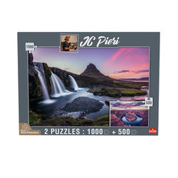 2 Puzzles 1000 et 500 pièces - Islande et Etats-Unis