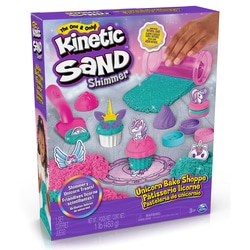Coffret pâtisserie Licornes - Kinetic Sand - Sable magique à modeler