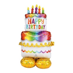 Ballon gâteau anniversaire 127 cm AirLoonz